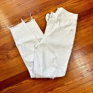 Madewell Women's High Rise Jeans in White